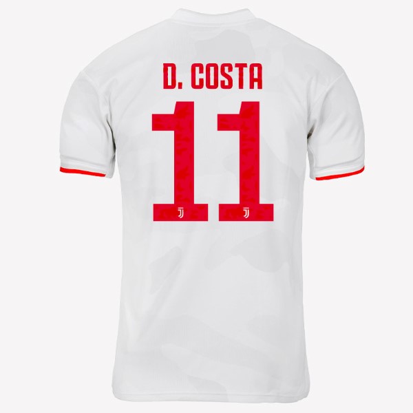 Trikot Juventus NO.11 D.Costa Auswarts 2019-20 Grau Weiß Fussballtrikots Günstig